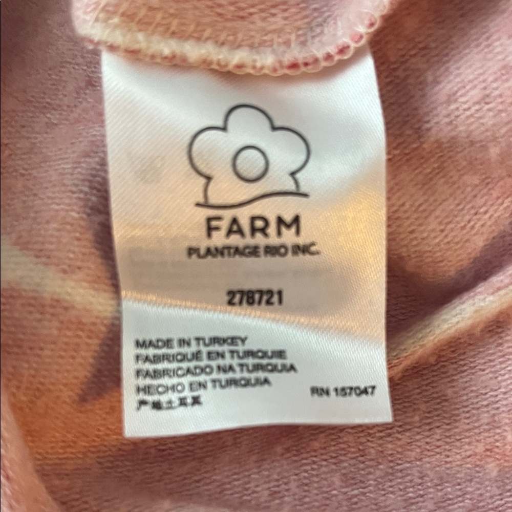 Farm for Anthropology Floral Long-Sleeve Women's Top - Picture 4 of 5